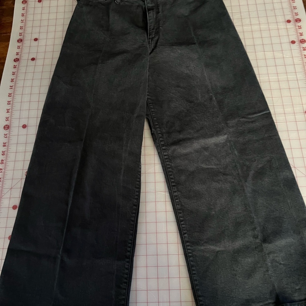 Universal Thread Black Wide Leg Flare Jeans